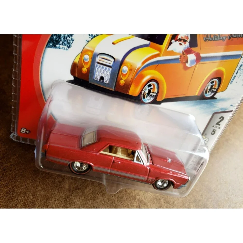 Hot Wheel '65 PONTIAC GTO Metallic RED 2/5 2006 HOLIDAY RODS 1:64 RL REAL RIDERS